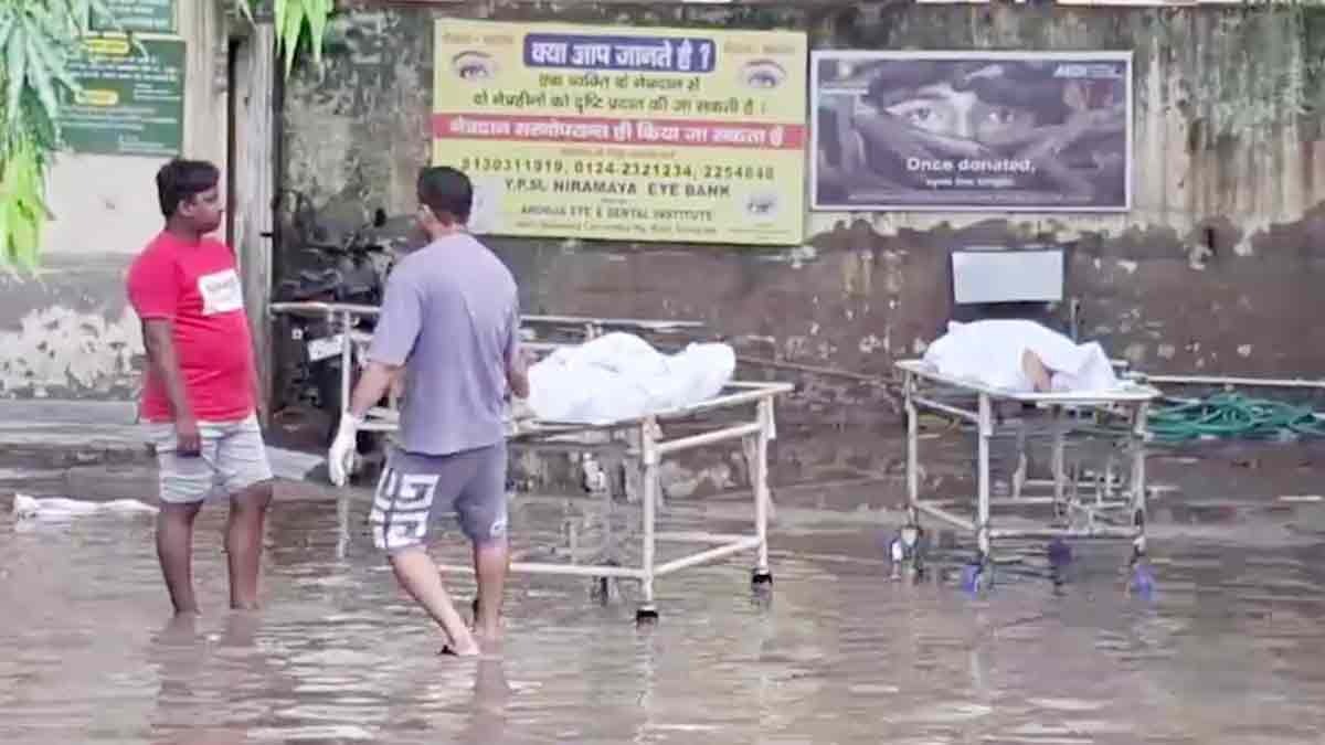 Gurugram Rain became a disaster and took the lives of many people