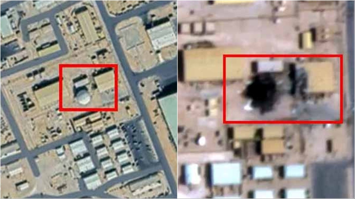iran attacks US radome in qatar