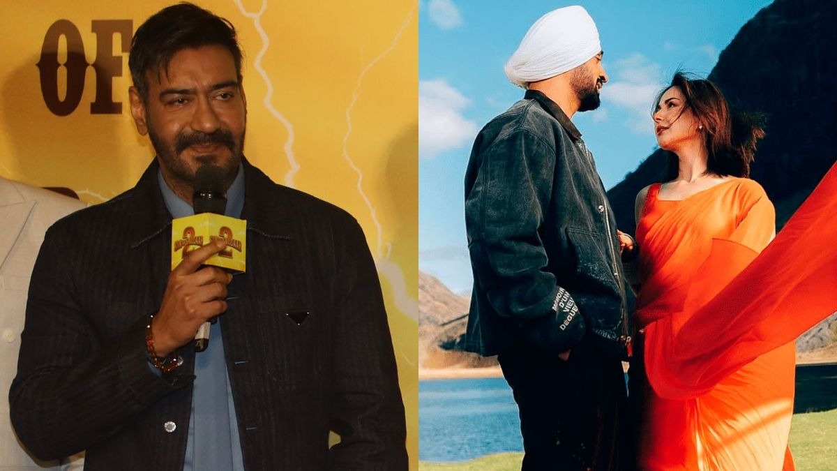 Ajay Devgan on diljit dosanjh and hania aamir sardaar ji 3 controversy