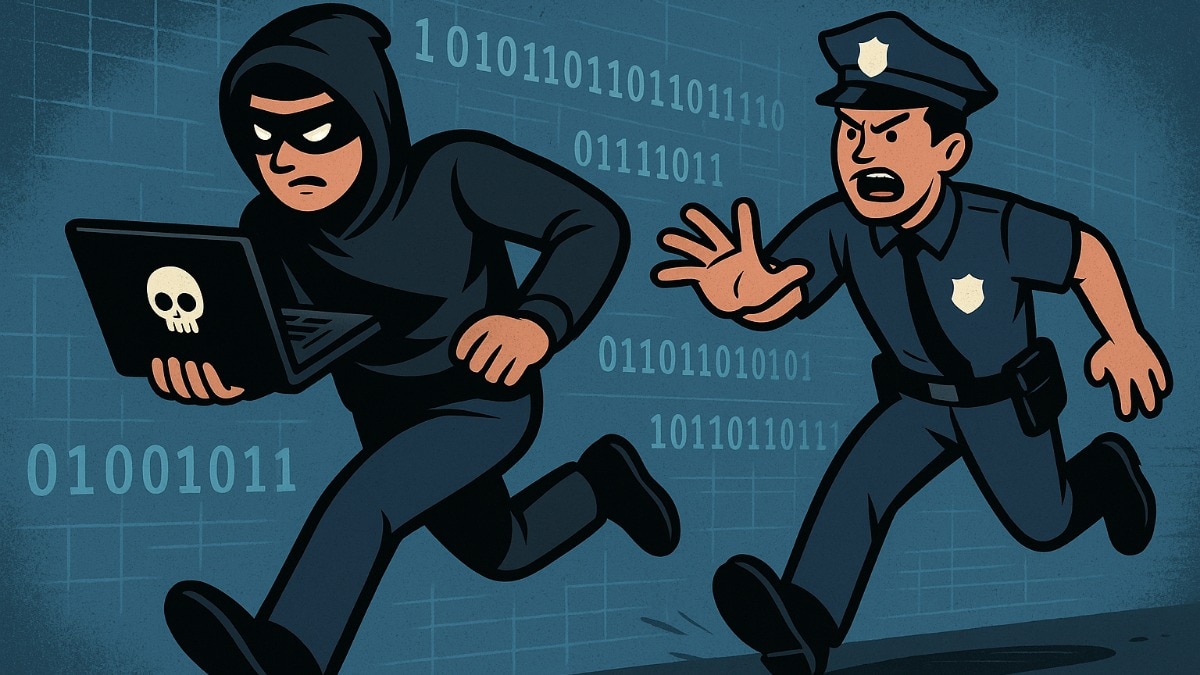 Gujarat Police team arrested a cyber thug in Lucknow, he escaped from airport