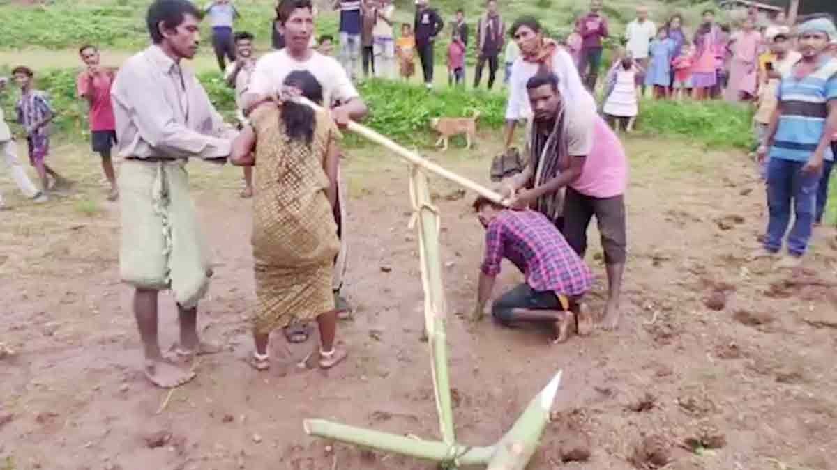 brutal punishment to a couple 