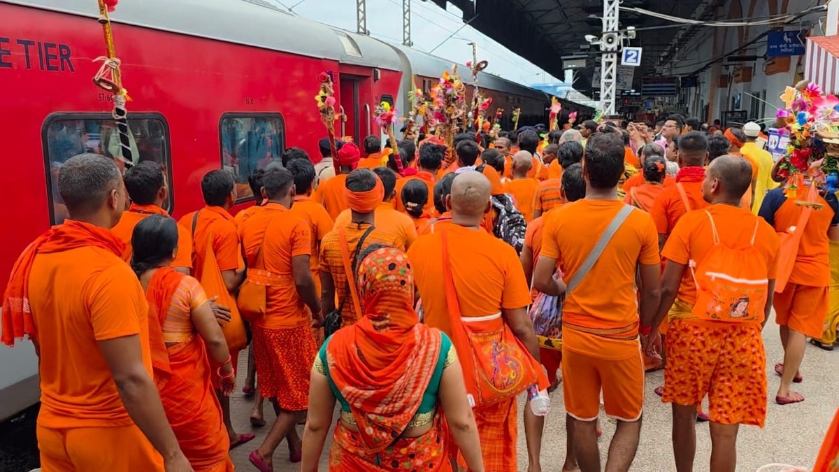 Railways made special arrangements for Kanwariyas