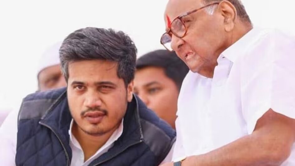 rohit pawar sharad pawar