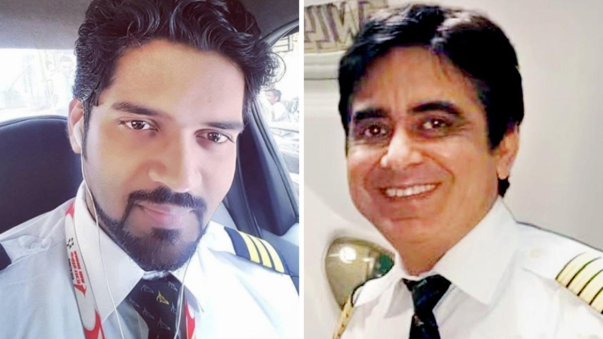  Captain Sumit Sabharwal and co-pilot Clive Kunder