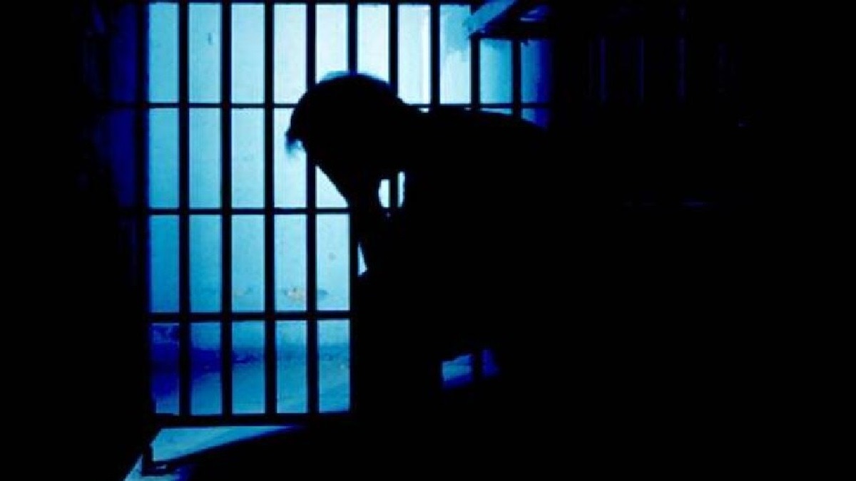 man in jail