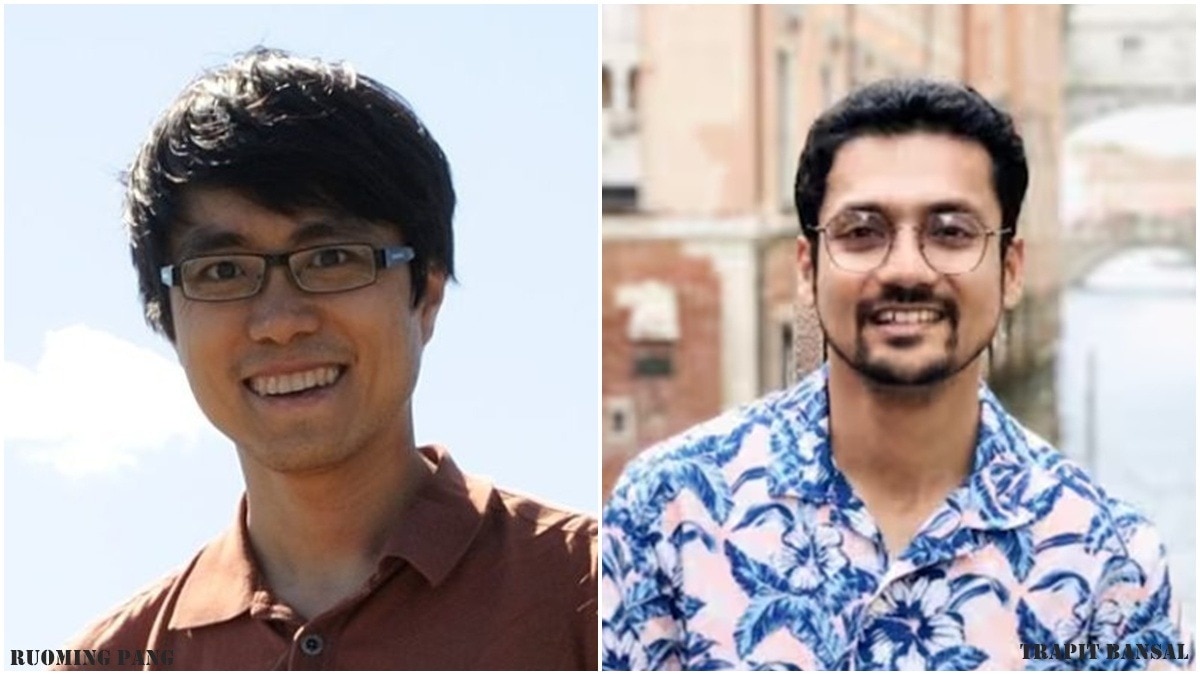 Meta hire Ruoming Pang left and right trapit bansal