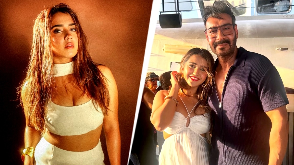 Roshni Walia and Ajay Devgan 