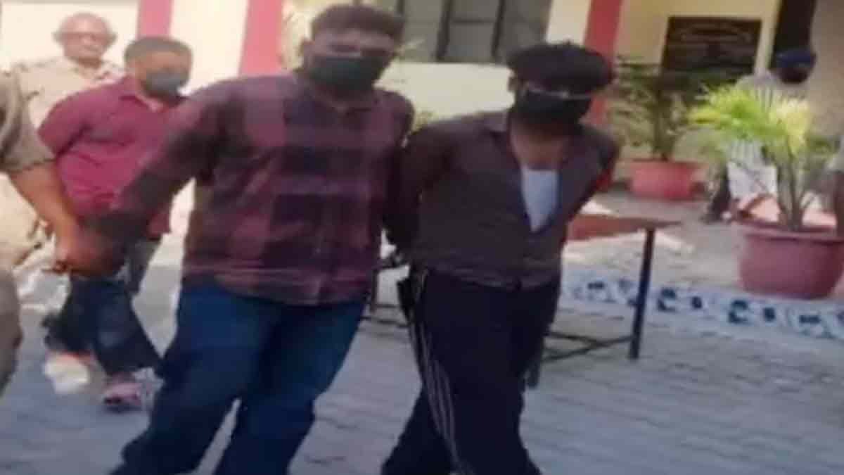 हत्या के आरोप में तीन गिरफ्तार (Photo: Screengrab)