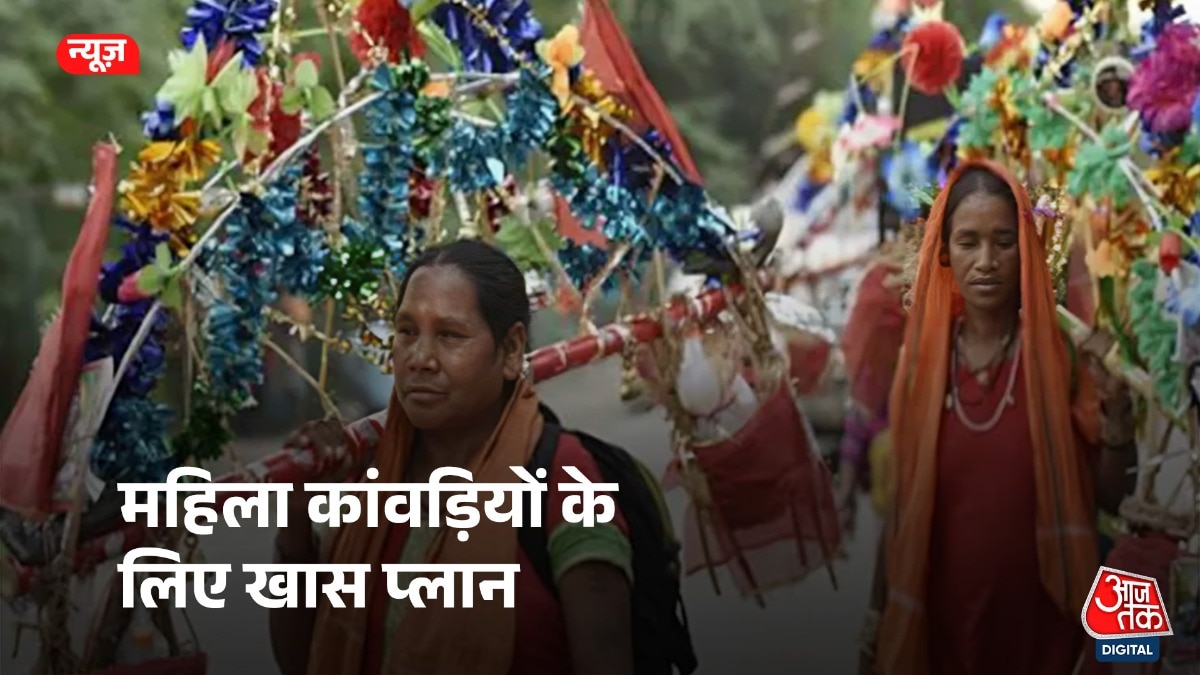 Women Kanwar Yatra 