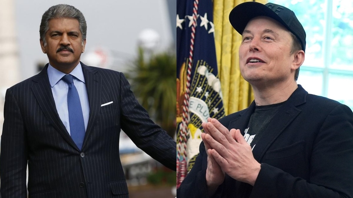 Anand Mahindra and Elon Musk