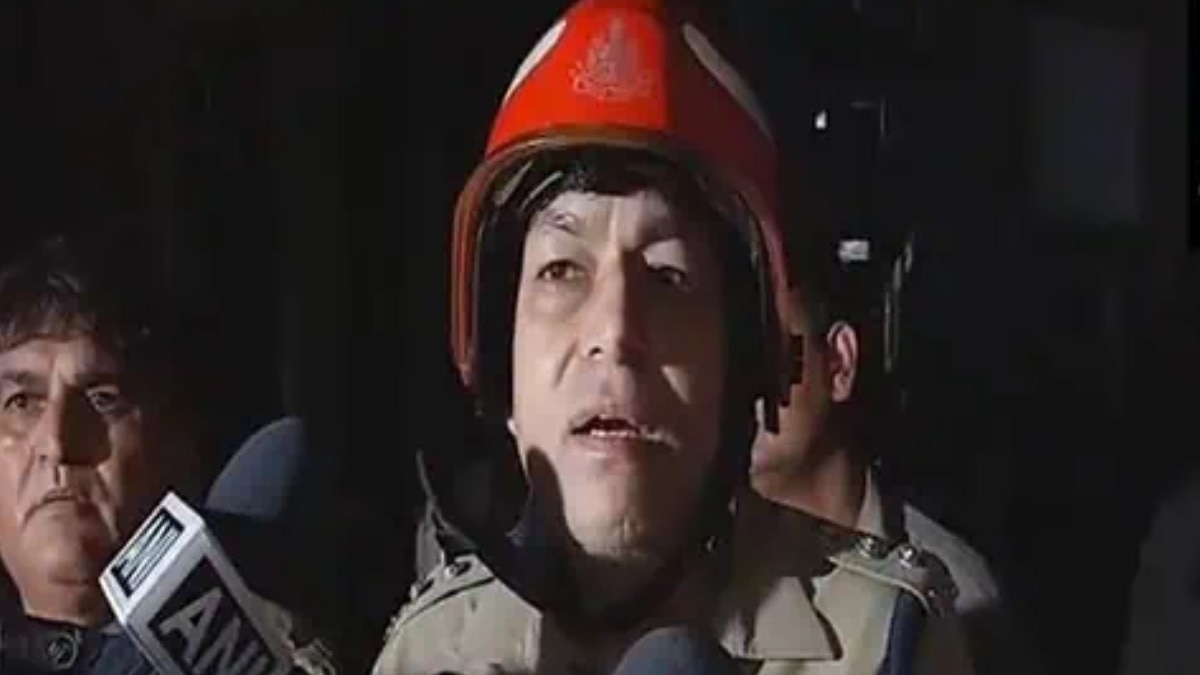 Delhi Fire Service officer Deepak Hooda