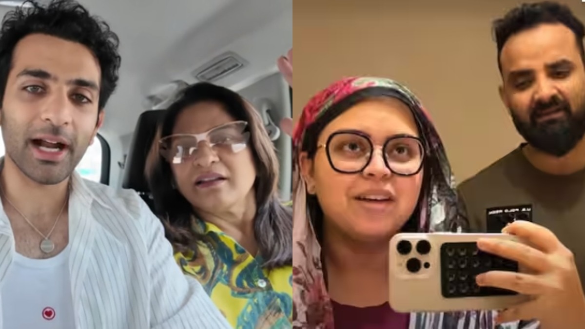 Archana Puran Singh, Saba Ibrahim (Photo: YT Vlog Screengrab)