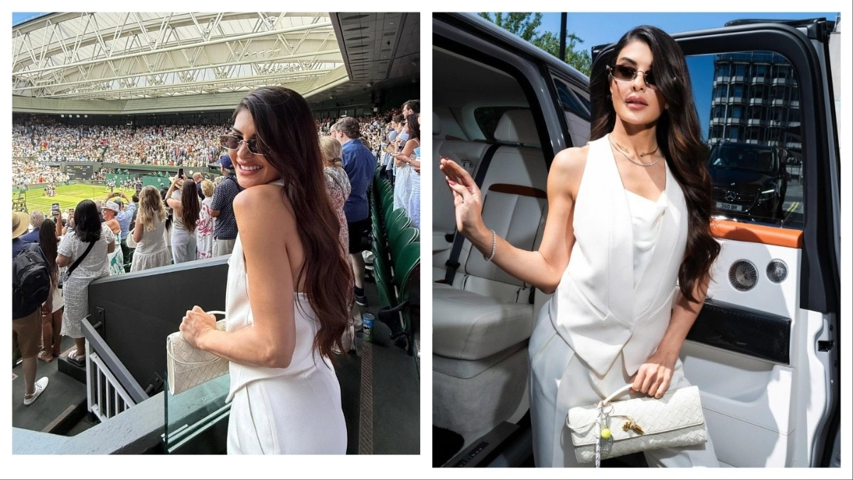 विंबलडन में जैकलीन फर्नांडीज