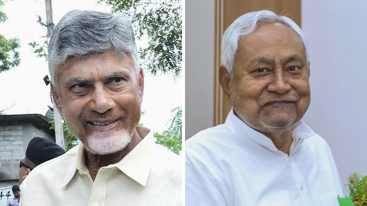 ap cm Chandrababu Naidu and bihar cm nitish kumar