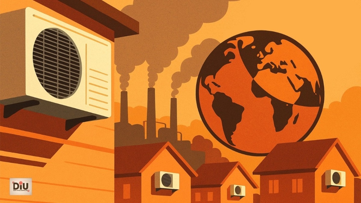 Cooling homes but heating up the globe