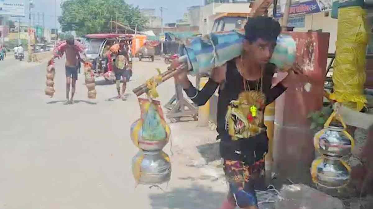 शामली में दिखे कांवड़ यात्रा के कई रंग (Photo: Screengrab)