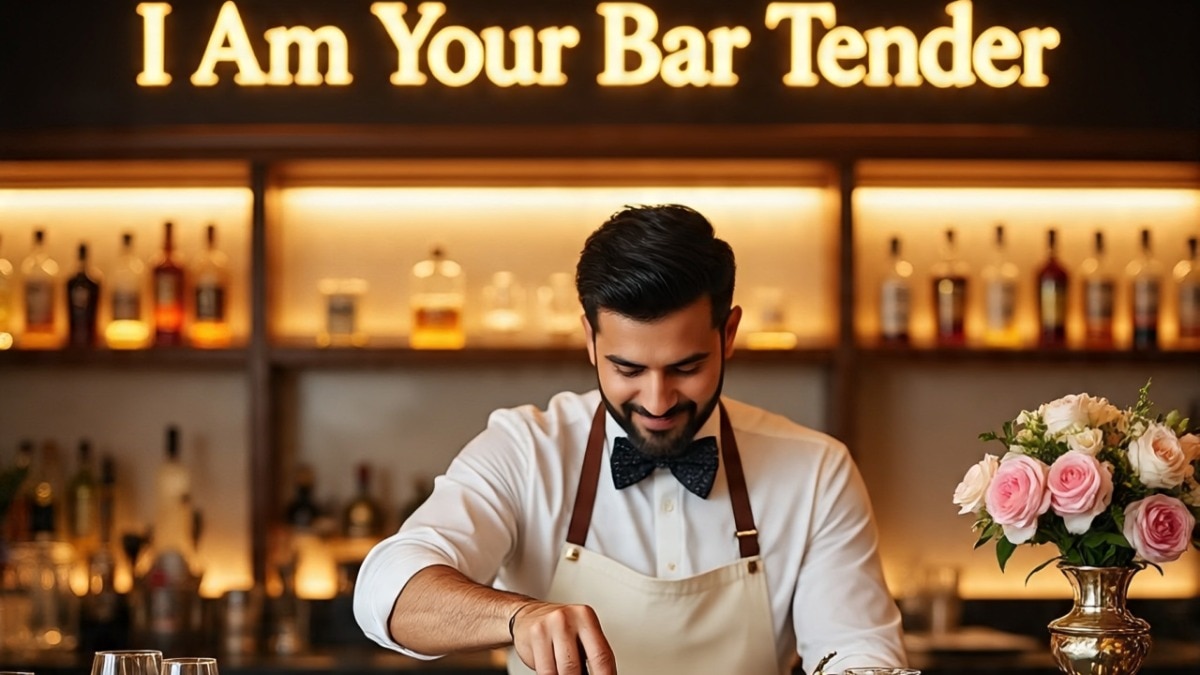बारटेंडिंग के कोर्स में काफी अच्छा स्कोप है और अच्छी सैलरी भी मिलकी है (Photo: AI Generated)