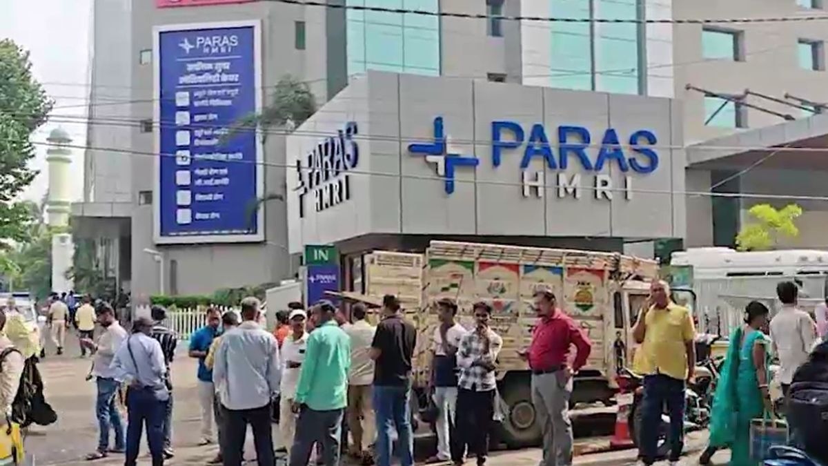 पटना के पारस अस्पताल में अपराधियों का तांडव. (Photo: Screengrab)