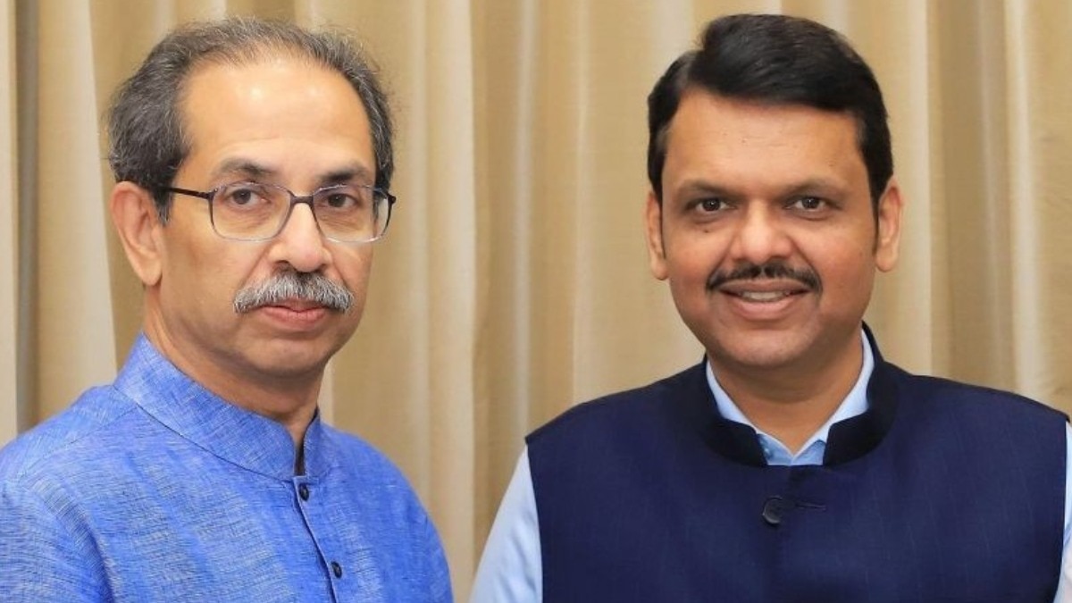 Shiv Sena UBT chief Uddhav Thackeray met Maharashtra Chief Minister Devendra Fadnavis