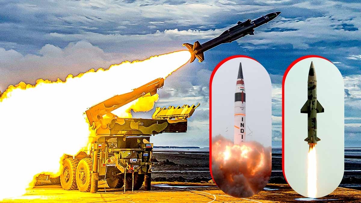 Triple missile tests