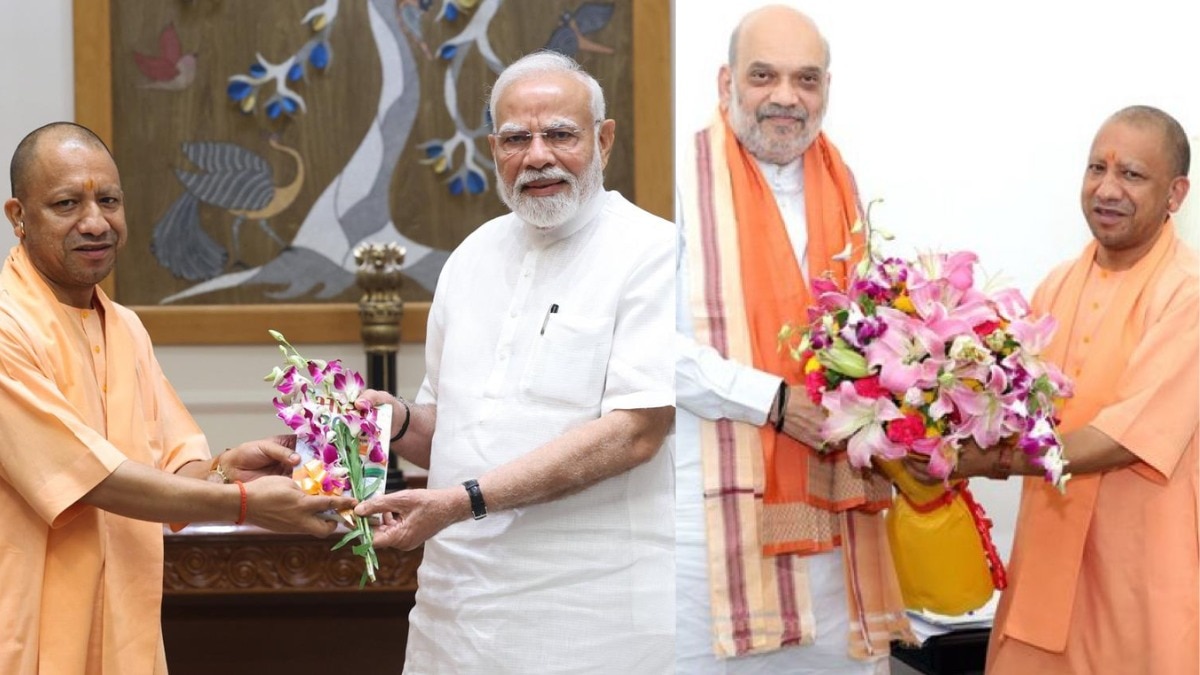 दिल्ली में पीएम मोदी और अमित शाह से मिले सीएम योगी (Photo: X/@myogiadityanath)