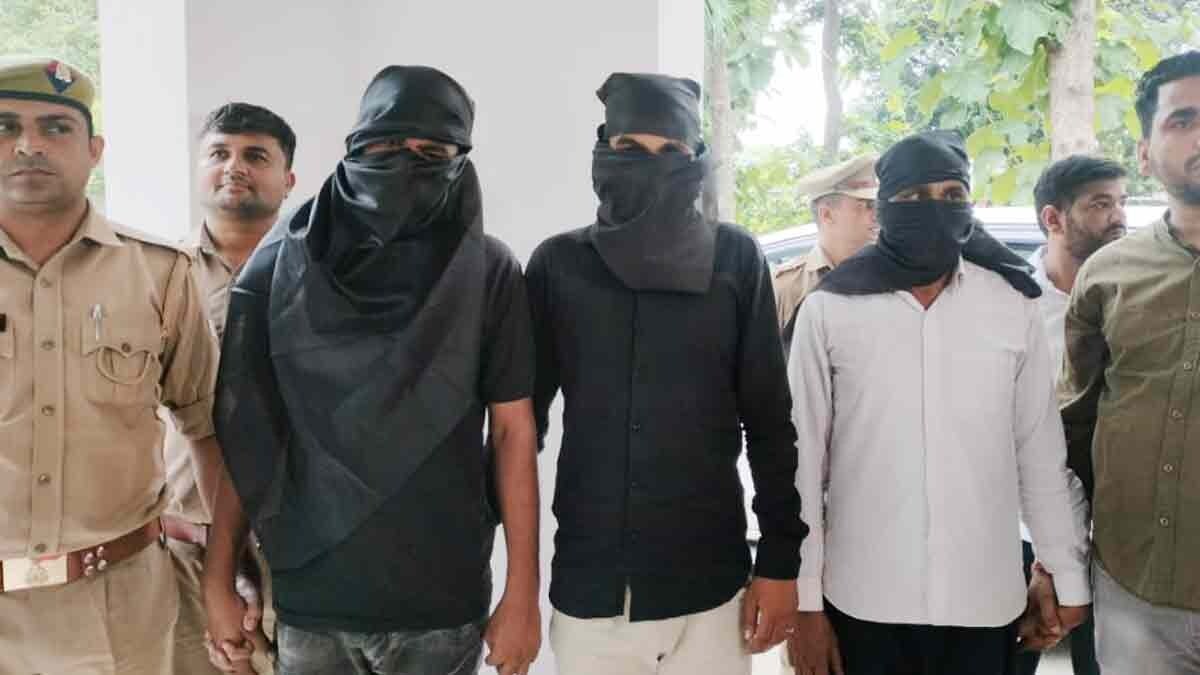 Muzaffarnagar police busted a conspiracy to incite communal tension and terror attack