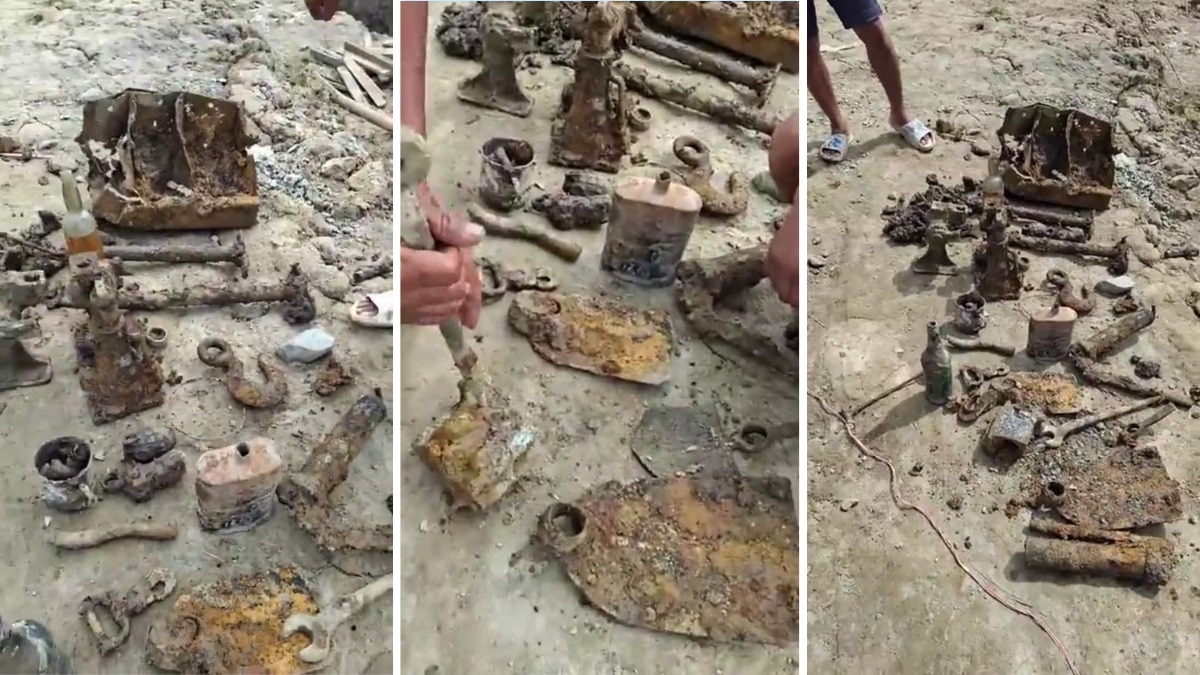 World War II relics found during excavation for construction work in Manipur