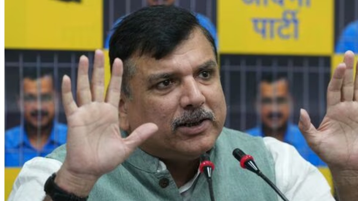 AAP's Rajya Sabha MP Sanjay Singh