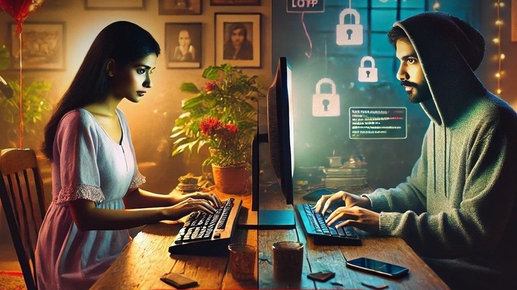 UP Police warned about cyber thugs in a creative way (Photo- UP Police/X)