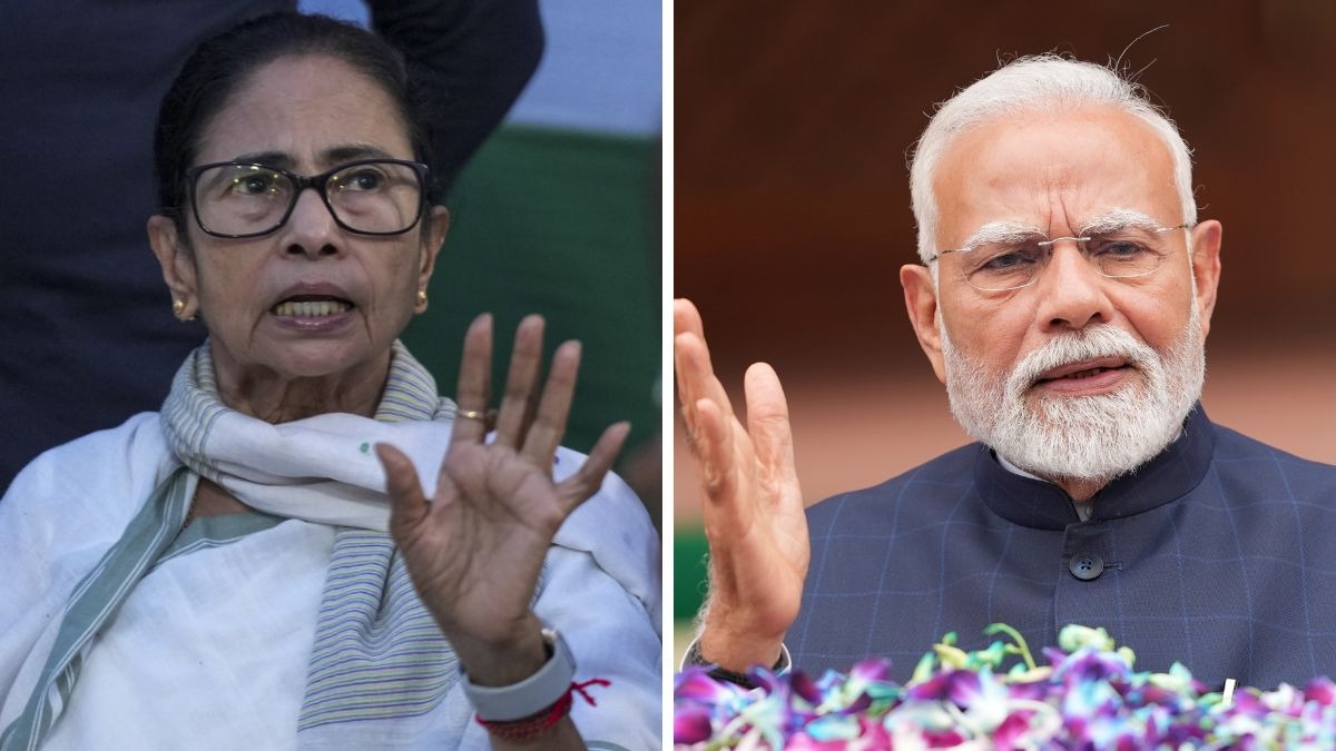 mamata banerjee narendra modi hands