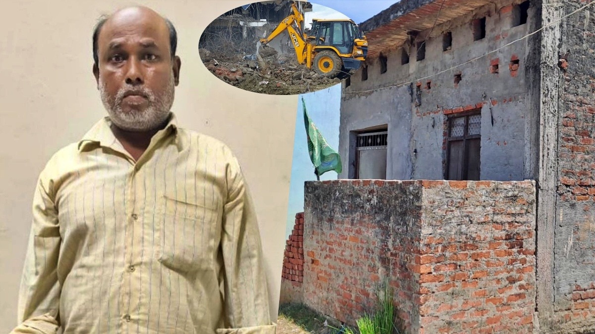 Preparations for bulldozer action on the house of Sabroj, nephew of Changur (Photo: ITG)