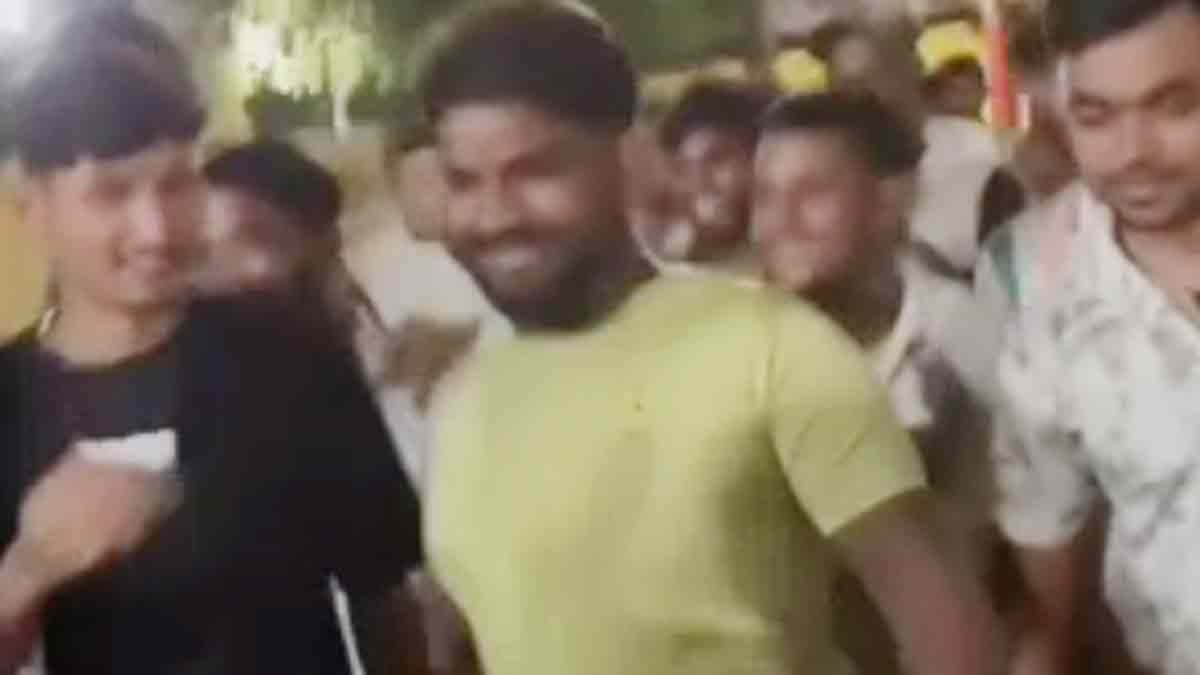  Ruckus by criminal on VIP road