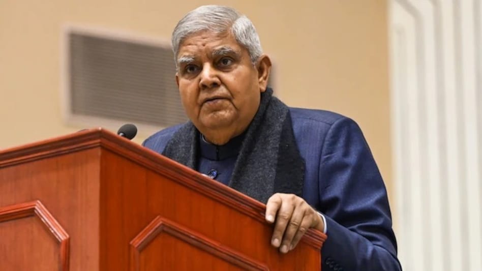 पूर्व उपराष्ट्रपति जगदीप धनखड़. (Photo: ITG)