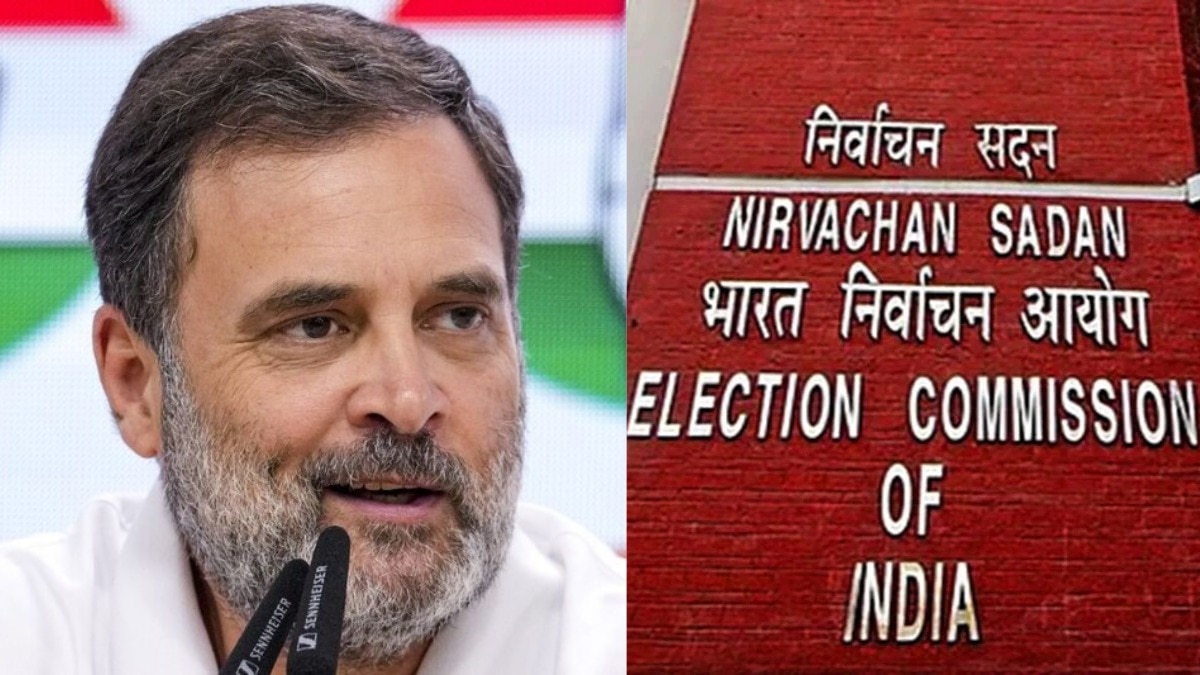 Rahul Gandhi and Election Commission.