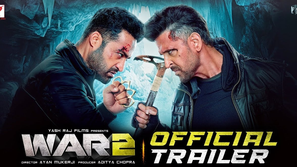 N. T. Rama Rao Jr. and Hrithik Roshan in War 2 trailer