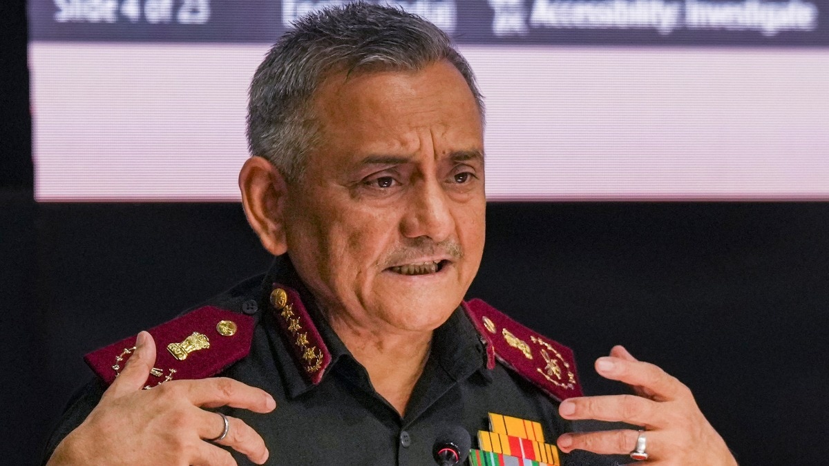 सीडीएस जनरल अनिल चौहान ने कहा कि ऑपरेशन सिंदूर जारी है (Photo: PTI)