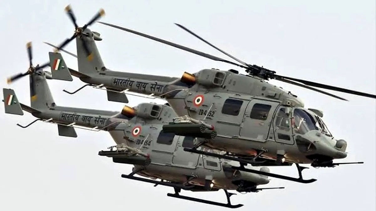 ये है भारतीय वायुसेना का ALH Dhruv हेलिकॉप्टर. (Photo: IAF)