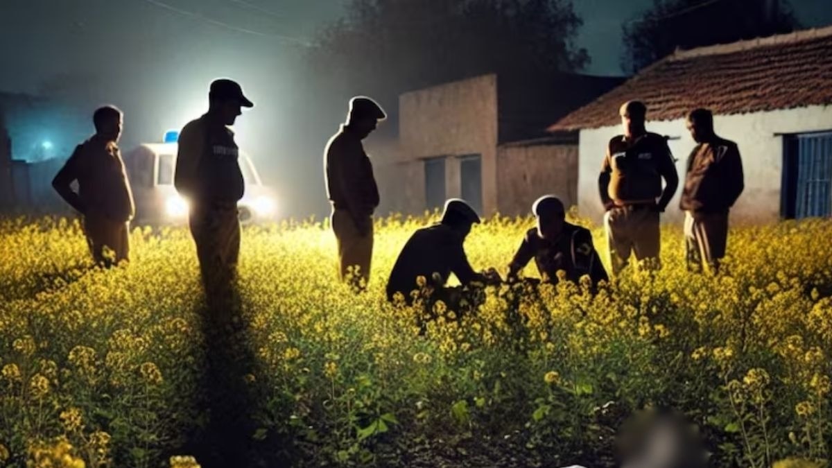 खेत पर नहीं आने के विवाद में पत्नी की हत्या, पुलिस जांच में जुटी. (Photo: AI-generated)