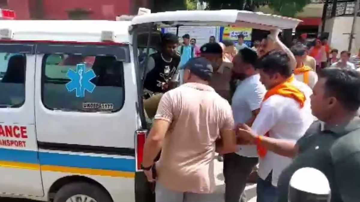 हरिद्वार में यूपी के चार श्रद्धालुओं की मौत. (Photo: Screengrab)