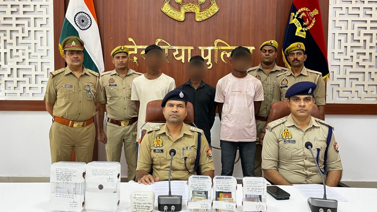 All three murder accused arrested by Deoria Police (Photo- ITG)