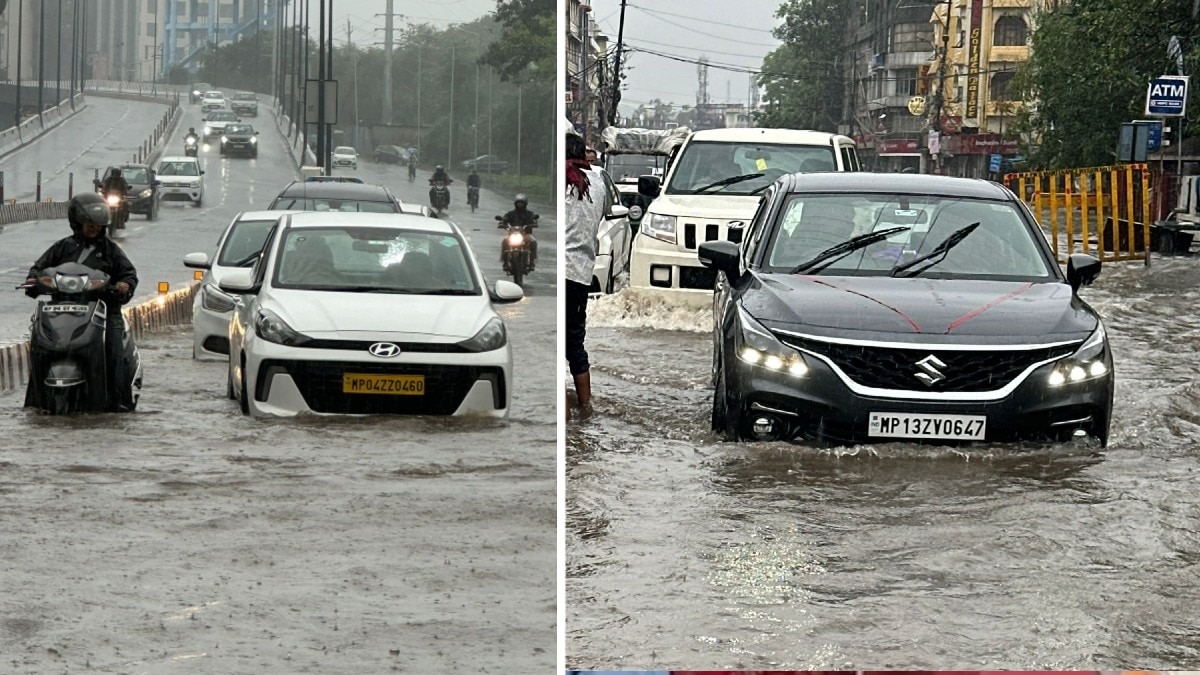 मूसलाधार बारिश से जलमग्न हुआ भोपाल.