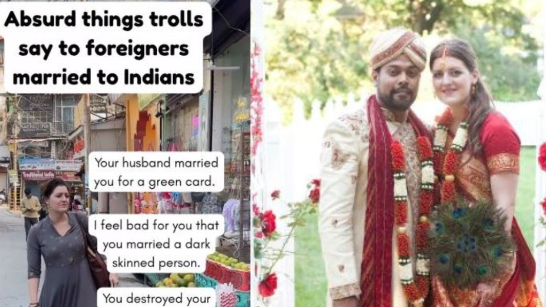 भारतीय से शादी कर पर एक अमेरिकी महिला को रोज सुननी पड़ती हैं अजीबो-गरीब बातें. ( Photo: Instagram @indiawithjessica)