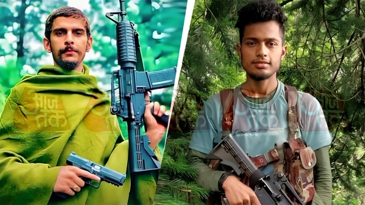 ऑपरेशन महादेव के तहत पहलगाम के तीन हमलावरों में से दो अफगान और जिबरान को मार गिराया गया. (फोटो: आजतक)