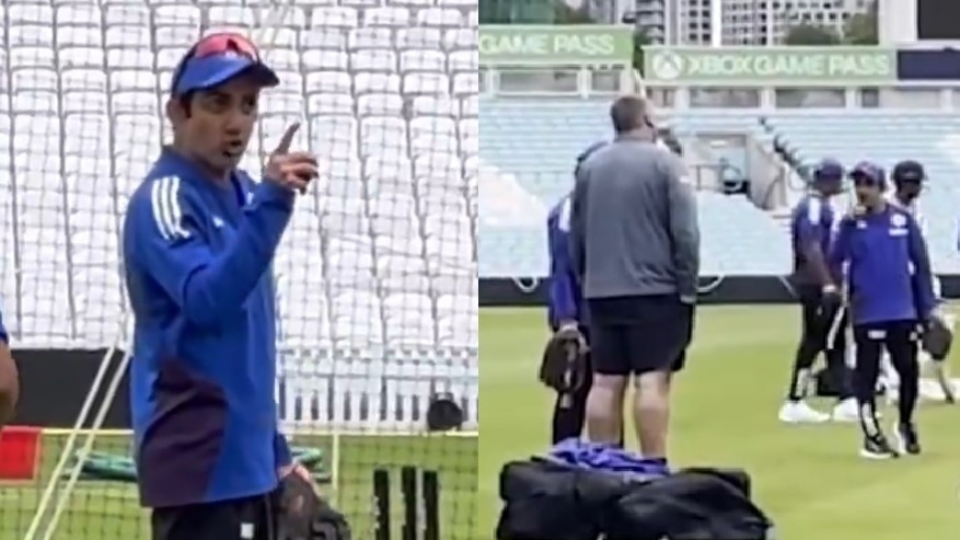 इंग्लैंड में पिच क्यूरेटर से भिड़े गौतम गंभीर.