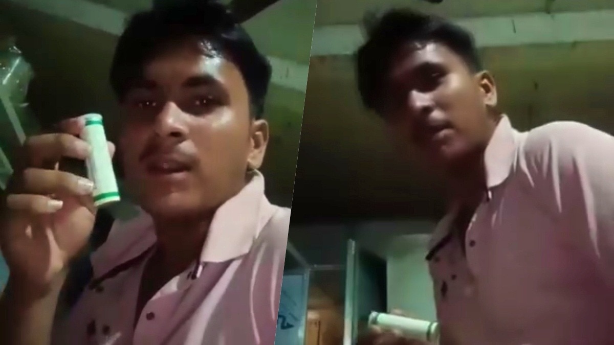young man suicide by coming live in Basti (Photo: ITG)
