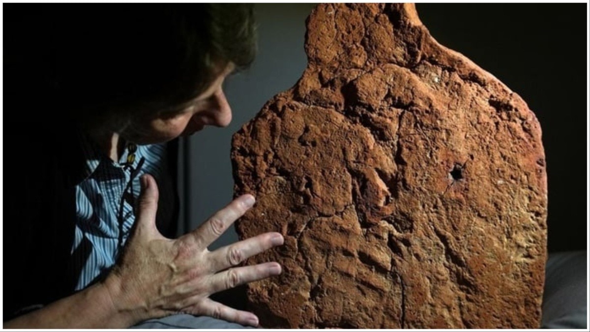 Ancient Egypt handprint