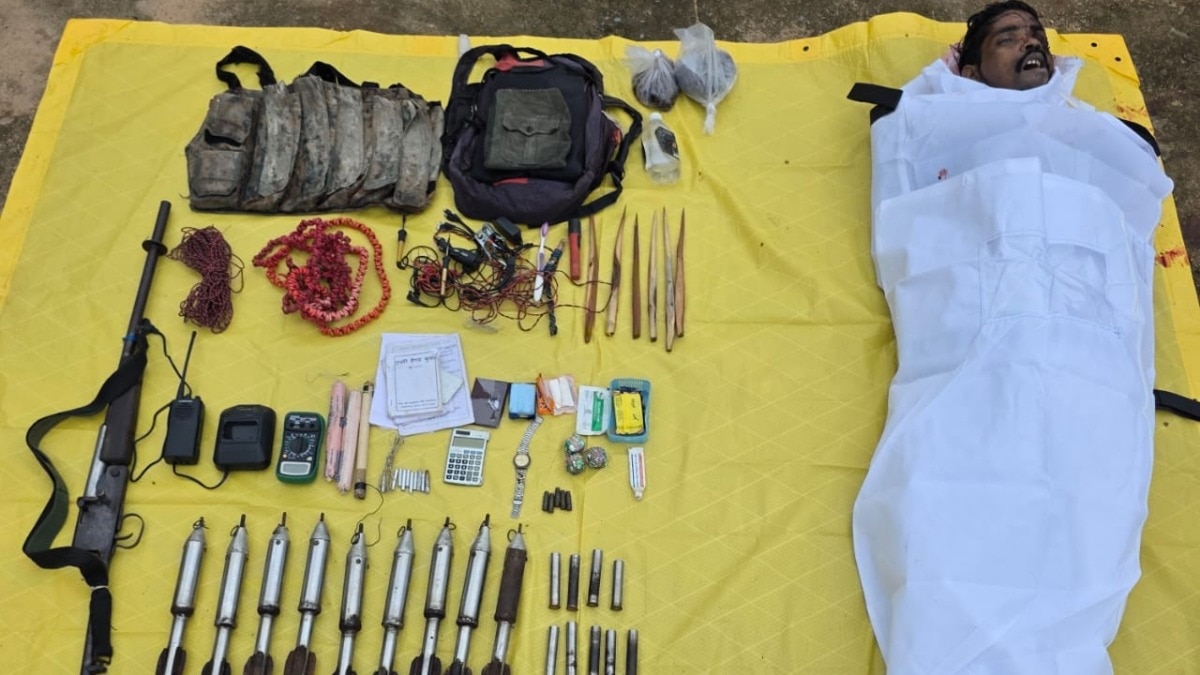 Naxalite with a bounty of Rs 5 lakh killed 