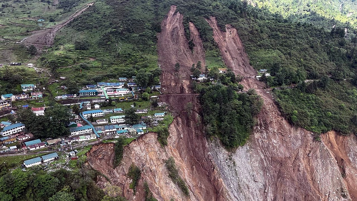 sikkim flood rain landslide
