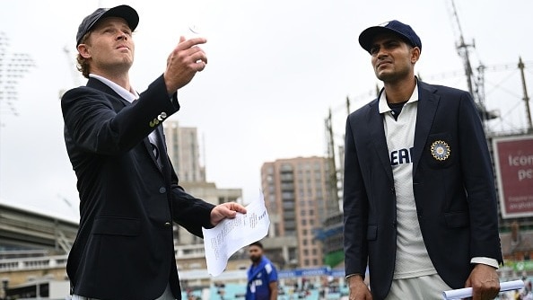 Ollie Pope and Shubman Gill 