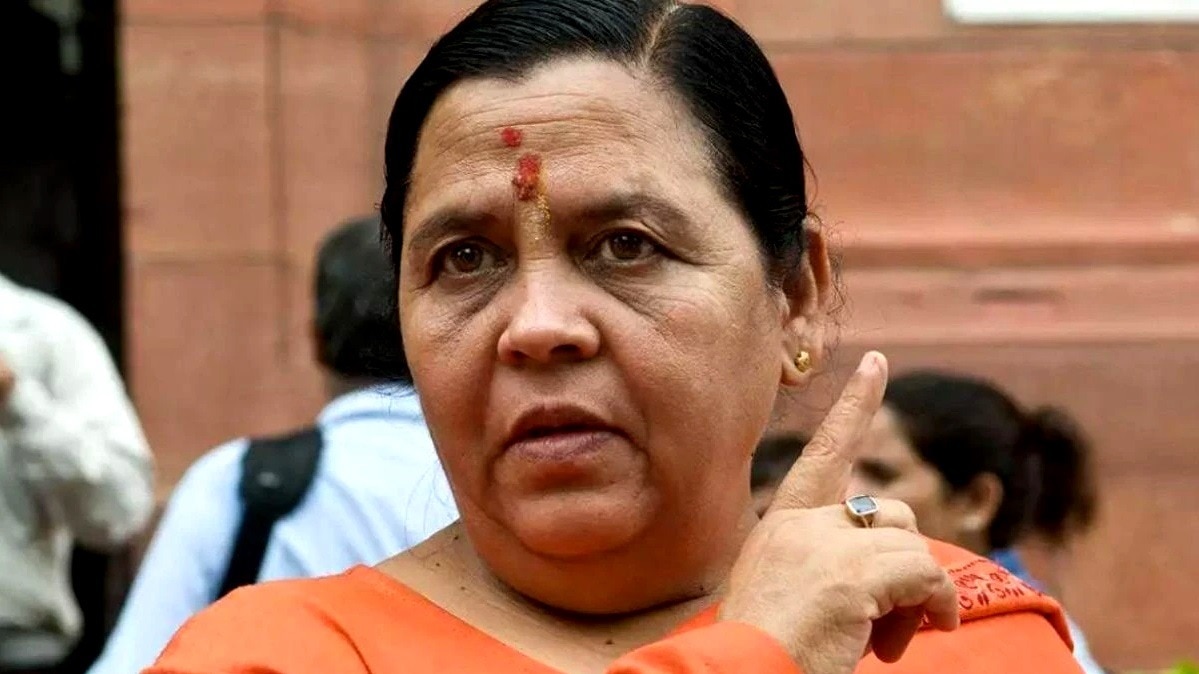 MP के पूर्व मुख्यमंत्री नेता उमा भारती. (फाइल फोटो)